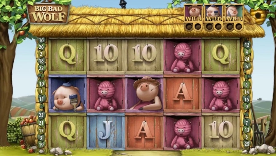 Bonus Games in Piggies and the Wolf