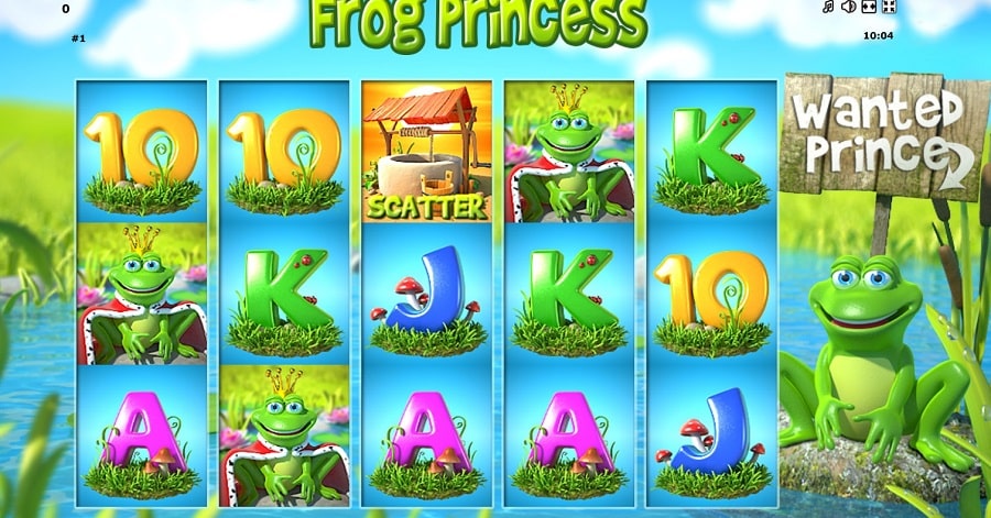 Características y bonos Frog Princess