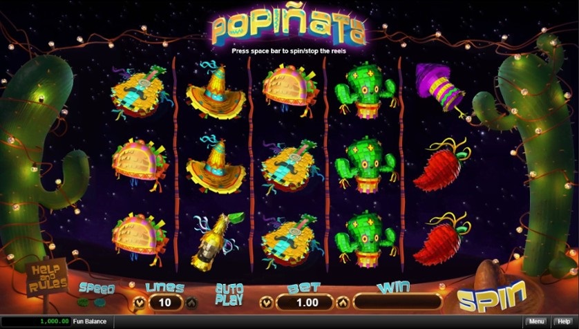 Gameplay des Popinata-Spielautomaten