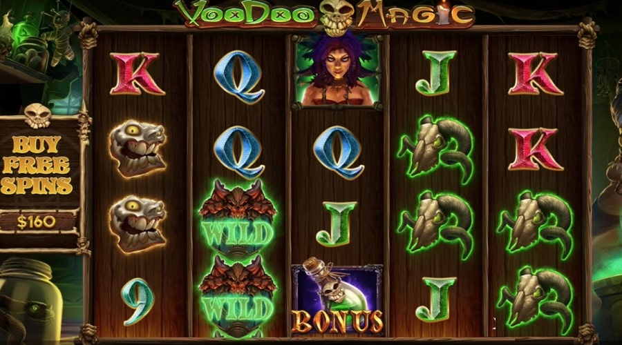 Slot machine magiche Voodoo 