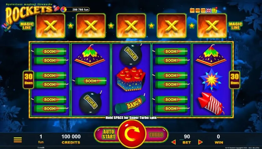 Slot Rockets de Belatra