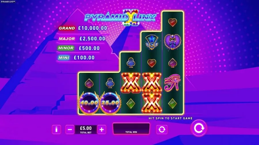 Slot Pyramid LinX da Playtech