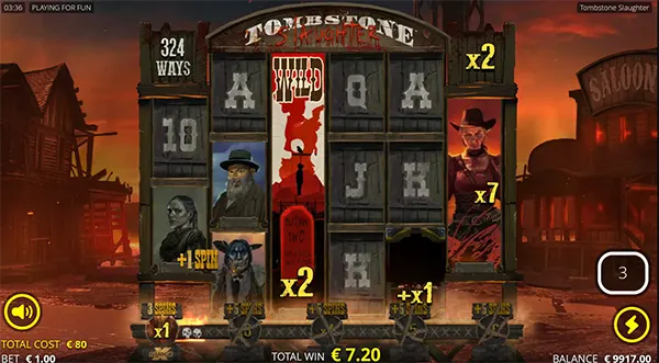 wildwest slot szene